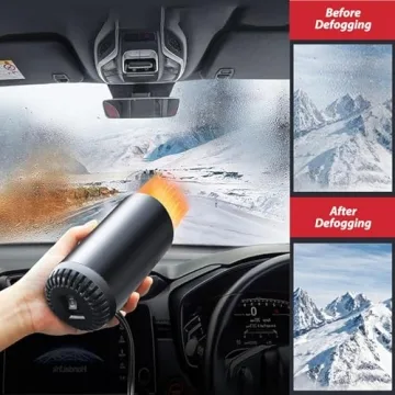Portable Car Heater with Fast Defrost & Defog