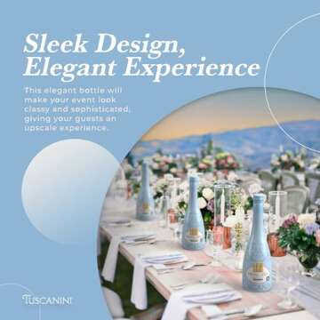 Tuscanini Sparkling Moscato Grape Juice - Non Alcoholic Elegance