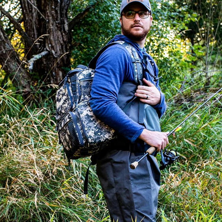 Piscifun Fishing Tackle Backpack: Waterproof & Spacious