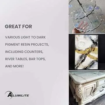Alumilite Liquid Color Dye Tint for Resin Casing, White, Highly Concentrated for Epoxy Coating, and Urethane, Ideal for Coloring Clear, Translucent, Opaque Art and Craft Projects - 1 Oz