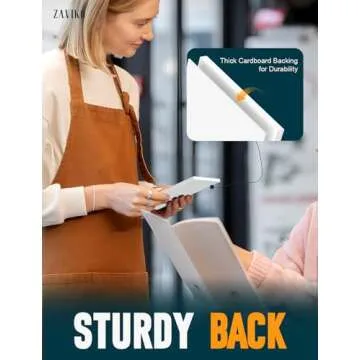 Note Pads 3x5, 6 Pack Small Notepads 3x5 Memo Pads, Small Notebooks 3x5 Scratch Pads, Small Writing Pads of Paper 3x5, White Mini Notepad 3x5 Blank Server Pads, Writing Notes Paper, 50 Sheets/Padad