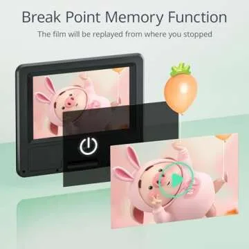 YOTON 9.5" Portable DVD Player - Perfect for Travel