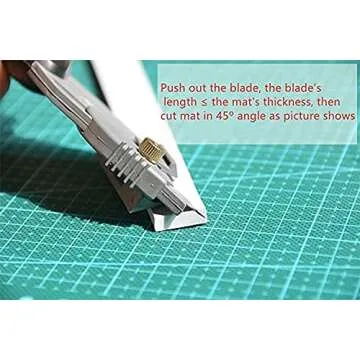 Raih 45&90° Easy Mat Cutter with 6 Blade Spare