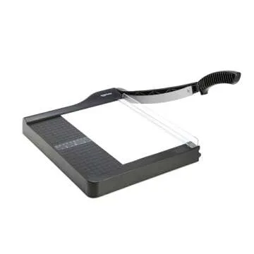 Amazon Basics 12-Inch Guillotine Paper Cutter for Crafts