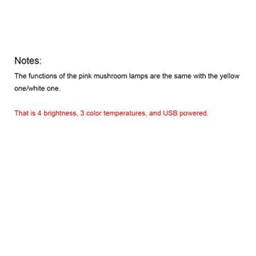 Sinyzope Mushroom Table lamp striple Pink