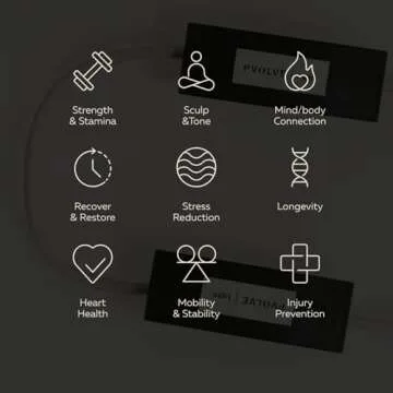 Pvolve Light Ankle Workout Bands - Home Gym Fitness Equipment to Exercise The Lower Body and Sculpt & Tone Legs, Glutes, and Core, Peach