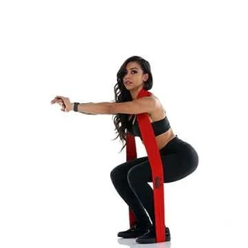 The X Bands Tough Bands - Anti-Snap Fabric Resistance Bands for Women & Men - Extra Strength Workout Bands - Exercise Resistance Bands for Home or Gym Workout - Strength Training Equipment - (70 Lb)…