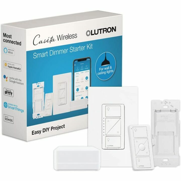 Lutron Caséta Wireless Smart Dimmer Switch Kit