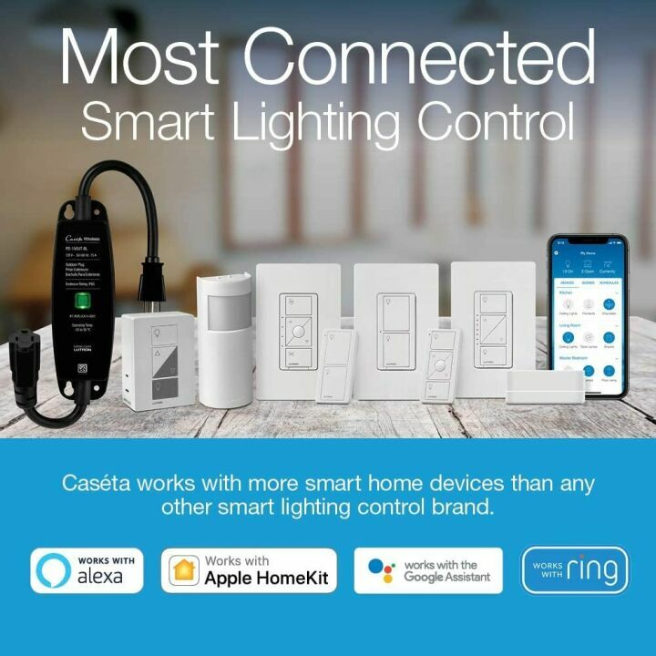 Lutron Caséta Wireless Smart Dimmer Switch Kit