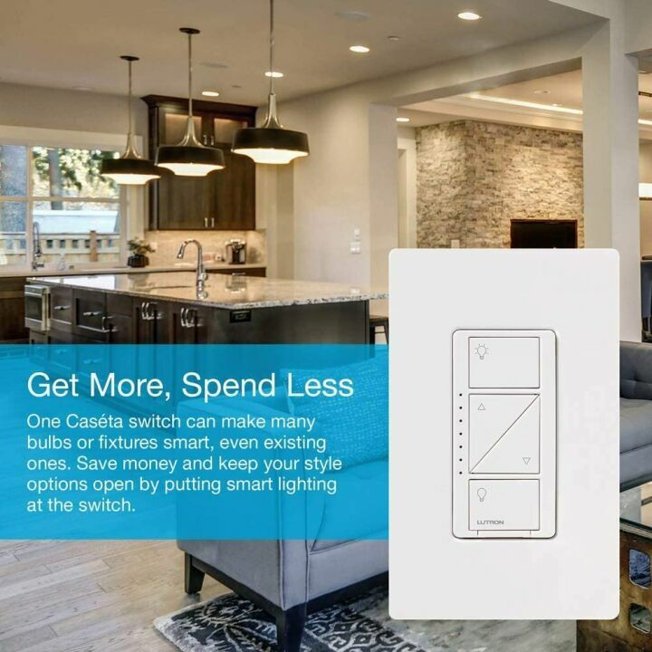 Lutron Caséta Wireless Smart Dimmer Switch Kit