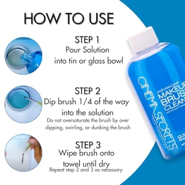 Cinema Secrets Brush Cleaner Kit - Quick & Easy Brush Care