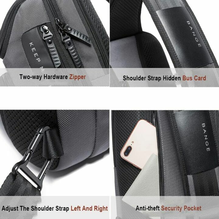 OZUKO Sling Backpack for Men - Stylish & Functional