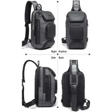 OZUKO Sling Backpack for Men - Stylish & Functional