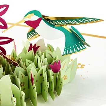 Stunning Hummingbird Pop Up Mother's Day Card by Hallmark