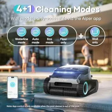 Cordless Robotic Pool Cleaner for In-Ground Pools by AIPER