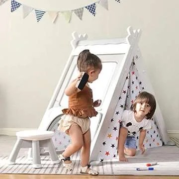 Merax 4-in-1 Kids Triangle Climber and Play Tent