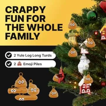 Fairly Odd Poop Ornaments – Humorous Holiday Decor