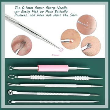 16 PCS Blackhead Remover Tool Kit for Clear Skin