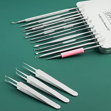 16 PCS Blackhead Remover Tool Kit for Clear Skin