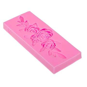Cute Rose Flower Silicone Mold for Baking and Crafts