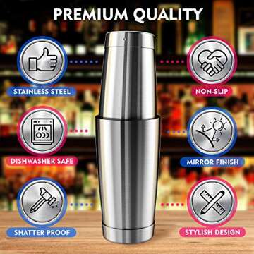 Redrocks Bartender Kit – Ultimate Cocktail Shaker Set