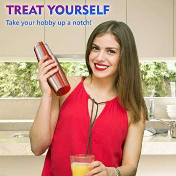 Redrocks Bartender Kit – Ultimate Cocktail Shaker Set