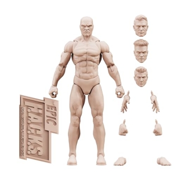 Boss Fight Blanks: Customizable 1:12 Scale Action Figure