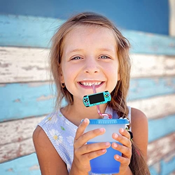 24 Game Controller Party Straws - Fun for All Ages