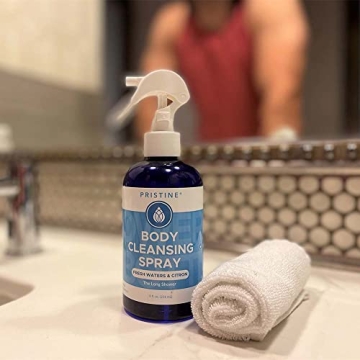 PRISTINE Waterless Body Cleansing Spray for Men and Women