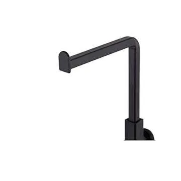 Greneric 2 Pack Metal Handbag Rack Hanging Clutch Bag Holder Display stand Adjustable Height Retail Countertop Free Standing Display Stands with Single Hook For Bags,Purses,Wig (black)