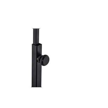 Greneric 2 Pack Metal Handbag Rack Hanging Clutch Bag Holder Display stand Adjustable Height Retail Countertop Free Standing Display Stands with Single Hook For Bags,Purses,Wig (black)