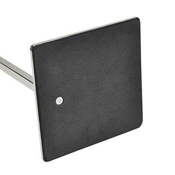 Greneric 2 Pack Metal Handbag Rack Hanging Clutch Bag Holder Display stand Adjustable Height Retail Countertop Free Standing Display Stands with Single Hook For Bags,Purses,Wig (black)