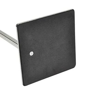 Greneric 2 Pack Metal Handbag Rack Hanging Clutch Bag Holder Display stand Adjustable Height Retail Countertop Free Standing Display Stands with Single Hook For Bags,Purses,Wig (black)