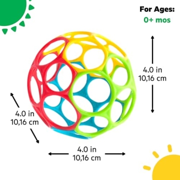 Oball Bundle Gift Set for Newborns - Safe & Fun Toys