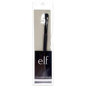 e.l.f. Cosmetics Concealer Brush, Flat Synthetic Brush is Ideal for Concealing Small Imperfections