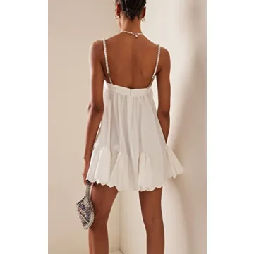 Women Y2K Mini Dress Spaghetti Strap Bodycon Clubwear