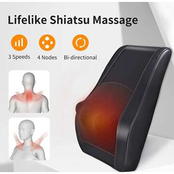 Shiatsu Shoulder Massager for Ultimate Relaxation