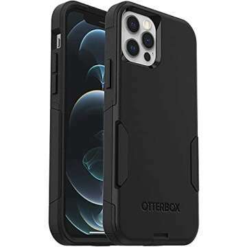 Slim and Tough OtterBox iPhone 12 Case in Black