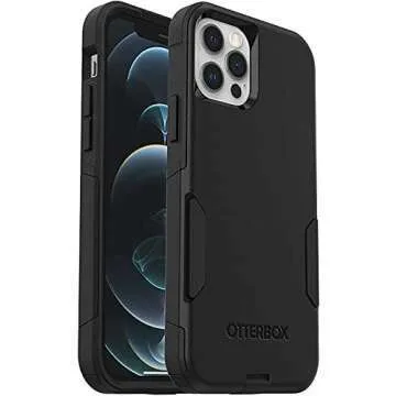 Slim and Tough OtterBox iPhone 12 Case in Black