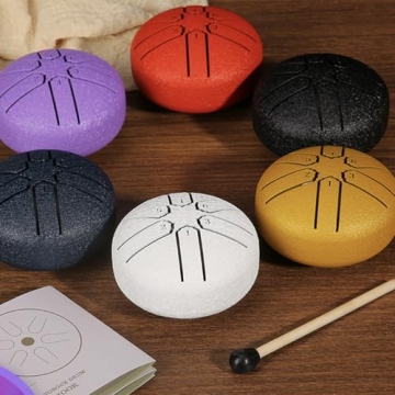 Garden Rain Drum - Mini 3" Handpan Chime for Meditation