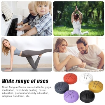 Garden Rain Drum - Mini 3" Handpan Chime for Meditation