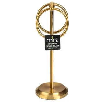 Compact & Stylish Steel Towel Rack Holder Stand