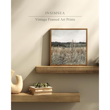 InSimSea Vintage Square Decor Canvas Art 10x10