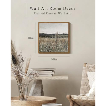 InSimSea Vintage Square Decor Canvas Art 10x10