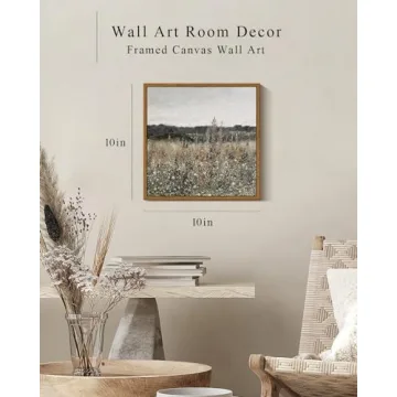 InSimSea Vintage Square Decor Canvas Art 10x10