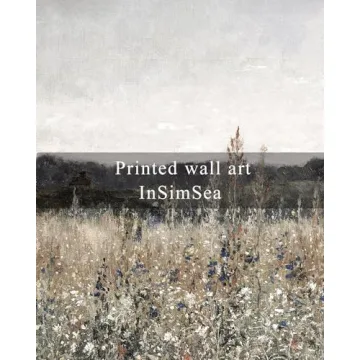 InSimSea Vintage Square Decor Canvas Art 10x10