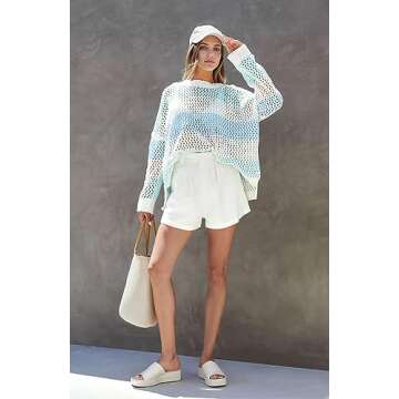 Stylish DISCIPBUSH Crochet Sweaters for Women - Summer Chic