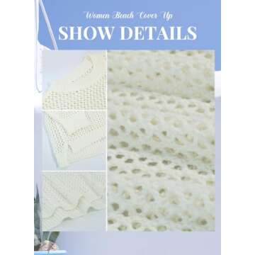 Stylish DISCIPBUSH Crochet Sweaters for Women - Summer Chic