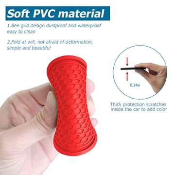 Universal Car Cup Holder Coasters - Durable & Stylish