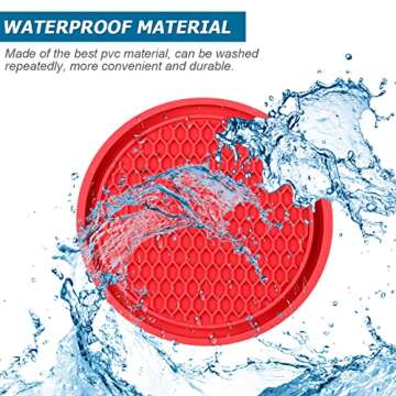 Universal Car Cup Holder Coasters - Durable & Stylish